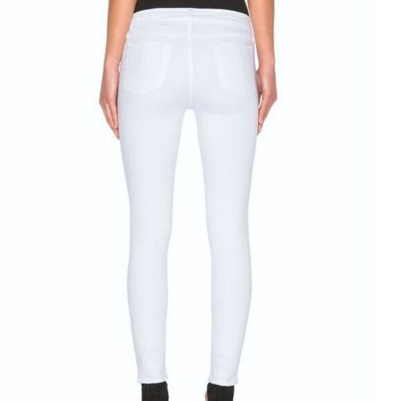 NWT Rag & Bone Bright White Capri with Holes - Picture 3 of 7